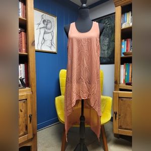 ASTR Long Tank Dress With Cutouts Size M